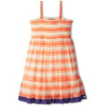 Платье Juicy Couture Kids Cool Stripe Mesh Dress, цвет Angel/July - фото