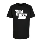 Футболка Merchcode «Мужская детская футболка Merchcode Thin Lizzy - Classic Logo Basic 2.0», черный - фото