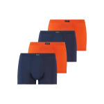 Трусы Bruno Banani Retro Short/Pant Micro Coloured, цвет Orange Rot/Grau - фото