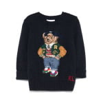 Детский свитер Polo Bear от Ralph Lauren Ralph Lauren Kids, синий - фото