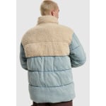 Зимняя куртка Unisex Retro Puffer Karl Kani, пестрый светло-голубой - фото 2