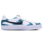 Кроссовки Nike Court Royale Skateboarding Shoes Men Low-top White/blue, белый/синий - фото 2