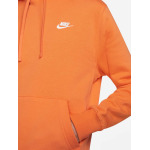 Толстовка Nike M NSW CLUB HOODIE PO BB, оранжевый - фото 3