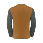 Свитер с круглым вырезом Jack Wolfskin "ACTAMIC LONGSLEEVE K", зеленый - фото 2