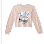 Футболка Vans Otw Springs Long Sleeve Blousant, цвет Rose Smoke - фото 2