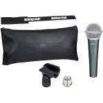 Кардиоидный динамический вокальный микрофон Shure BETA 58A Handheld Supercardioid Dynamic Microphone - фото 3