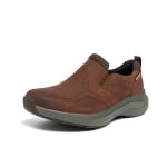 Мужские повседневные мужские низкие коричневые Clarks - фото 2