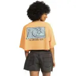 Футболка Quiksilver "UNI MAXI RAGLAN SCREEN", цвет Tangerine - фото 3