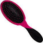 Профессиональная щетка Wet Brush Pro Detangler розового цвета для расчесывания волос, не рвет и не повреждает - фото