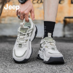 Кроссовки JEEP SPIRIT Lifestyle Shoes Men Low-top, цвет 234-1 Sand Fox White - фото 64