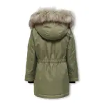 KIDS ONLY зимняя куртка "KOGIRIS FUR PARKA OTW", с капюшоном, цвет Aloe - фото 2