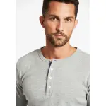 LINDBERGH Henley Shirt " Lindbergh Henley Shirt", серый - фото 5