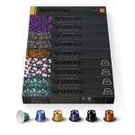 NESPRESSO ORIGINAL, выбор сортов кофе эспрессо и лунго, обжарка от светлой до темной, 100 кофейных капсул - фото