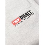 Diesel спортивные брюки P-Tary-Div с вышитым логотипом, серый - фото 6