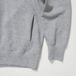 Толстовка Uniqlo Sweat с длинными рукавами, молочный - фото 8