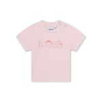 BOSS Kidswear спортивный костюм с логотипом, розовый - фото 5