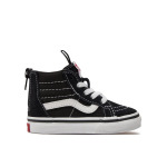 Кроссовки Sk8-Hi Zip Vans, черный - фото