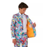 Комплект костюма приталенного кроя Big Boys Sponge Bob Frenzy Opposuits, мультиколор - фото 3