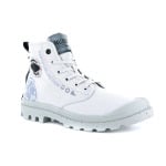 Pampa Canvas Shoes Unisex High-top White Palladium - фото 3