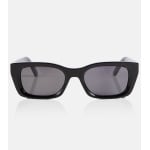 Квадратные солнцезащитные очки DiorMidnight S3I Dior Eyewear, черный - фото