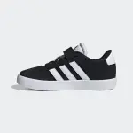 Кроссовки Adidas Sportswear "VL COURT 3.0", вдохновленные дизайном Adidas Samba, цвет Core Black / Cloud White / Core Black - фото 3