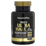 Пищевая добавка NaturesPlus Men's Ultra Hair Plus с МСМ и избранными растительными экстрактами, 60 таблеток - фото