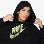 Толстовка w nsw flc po с капюшоном dnc Nike, черный - фото 4