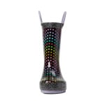 Ботинки Western Chief Rainbow Wave Waterproof Rain Boot, черный - фото 2