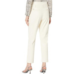 Брюки DKNY High-Waisted Tie Detail Pants, цвет Buttercream - фото