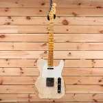 Электрогитара Fender Custom Shop Limited 1958 Telecaster Heavy Relic - Aged White Blonde - CZ568298 - PLEK'd - фото 4