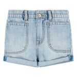 Джинсовые шорты Levi´s Paper Bag Pocket Regular Waist, синий - фото