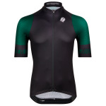 Велосипедный трикотаж Bioracer Icon Classic Jersey, цвет Black/Dark Green - фото