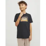 Детская рубашка с короткими рукавами Jack & Jones "JJSTEEL TEE SS JNR" Jack & Jones Junior, синий - фото