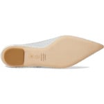 Туфли на плоской подошве Stuart Weitzman Emilia Mesh Flat, цвет White/Frosted White/Cream - фото 3