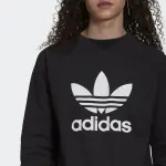 Толстовка Adidas Originals с капюшоном "ADICOLOR CLASSICS TREFOIL", белый - фото 4