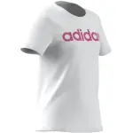 Футболка Adidas Sportswear "G LIN T", цвет White / Pulse Magenta - фото 4