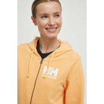 Хлопковая толстовка Helly Hansen, желтый - фото 5