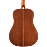 Акустически-электрическая гитара Fender Paramount PD-220E Dreadnought Aged Cognac Burst - фото