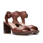 Сандалии Amberlyn Ruby Platform Sandal Clarks, темно-коричневый - фото 7