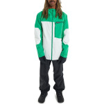 Куртка Burton Peasy, цвет Clover Green/Stout White - фото 4