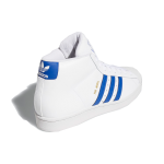 Кроссовки для скейтбординга Pro Model Men Mid-top White/Royal Blue Adidas Originals - фото 4