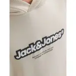 Детская толстовка с капюшоном Jack & Jones «JORVESTERBRO NEWTON BRNDG SWEAT BF JNR» Jack & Jones Junior, цвет Moonbeam - фото 3