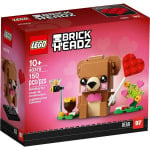 Пластиковый конструктор 40379 brickheadz медведь святого валентина Lego - фото