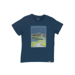 Футболка Jack Wolfskin Treasure Hunter Tee Kids, синий - фото