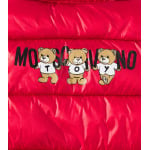 Стеганый жилет Moschino Kids, цвет poppy red - фото 2