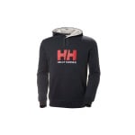 Мужская толстовка с логотипом темно-синего цвета Helly Hansen - фото