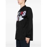 Comme Des Garçons Shirt вышитая рубашка «Сильная воля», черный - фото 3