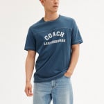 Футболка унисекс COACH, цвет Blue - фото 2