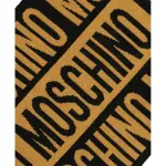 Шарф с добавлением шерсти Moschino, бежевый - фото 3