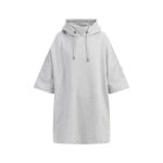 Платье DreiMaster Oversize Sweatshirt, цвет Hellgrau Melange - фото